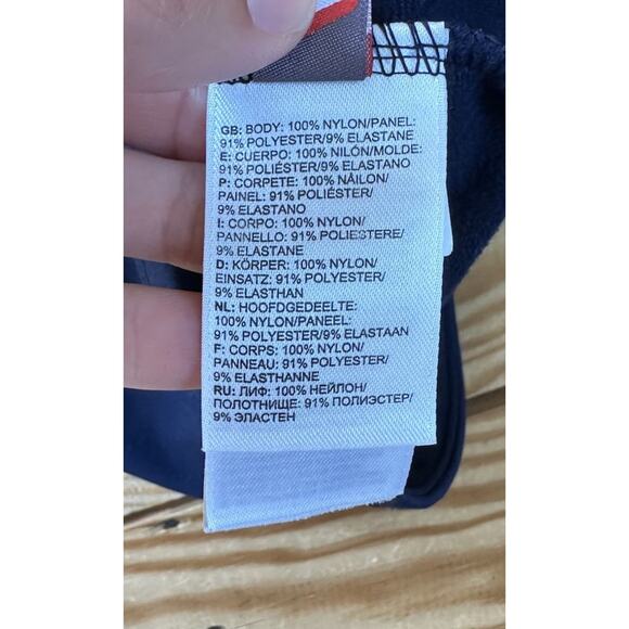 The North Face Quilted Puffer Jacket Size Small Women’s Blue Full Zip - Picture 4 of 8